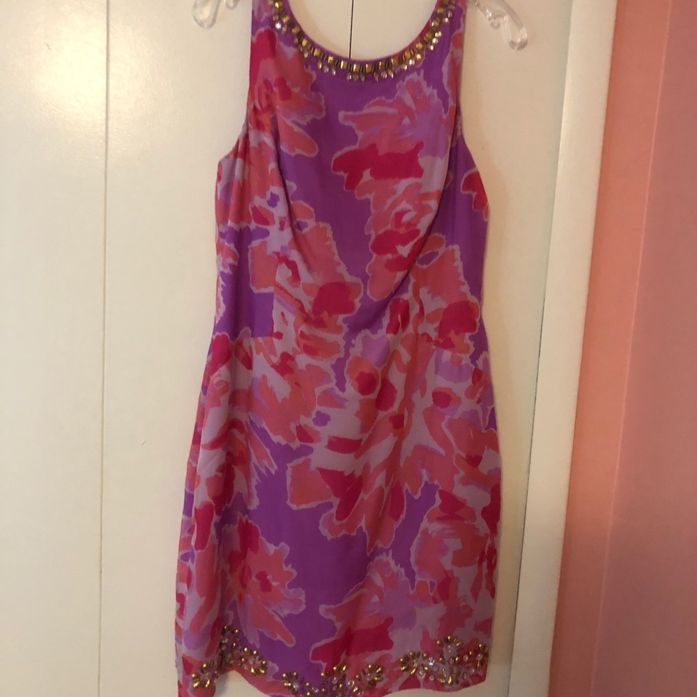 Soiree Purple Pulaski Dress